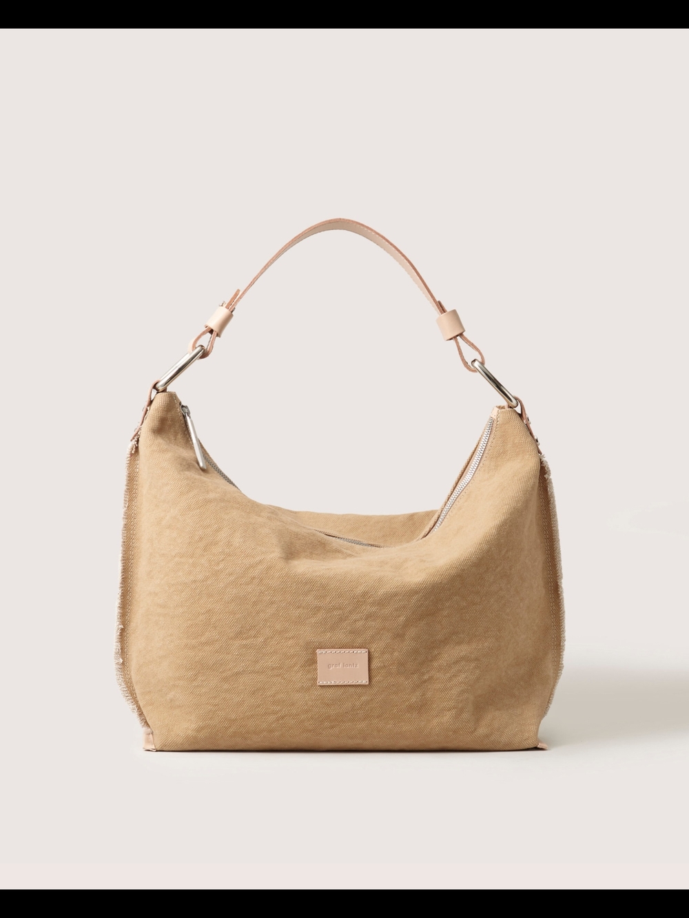 Graf Lantz Hana Canvas Hobo Bag
